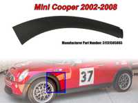 Accesorii din plastic fendere pentru MINI R50 R52 R53 2002-2008