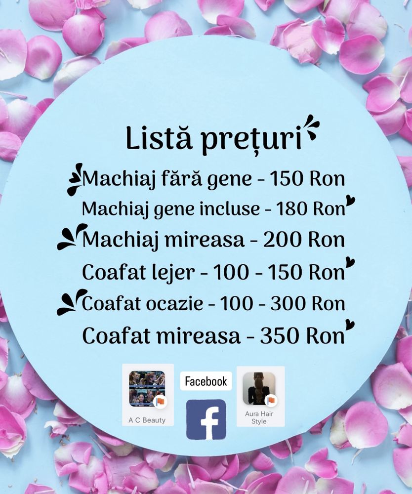 Machiaj Coafat ( Domiciliu )