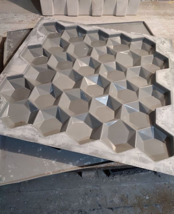 Формы для гипса 3D панели