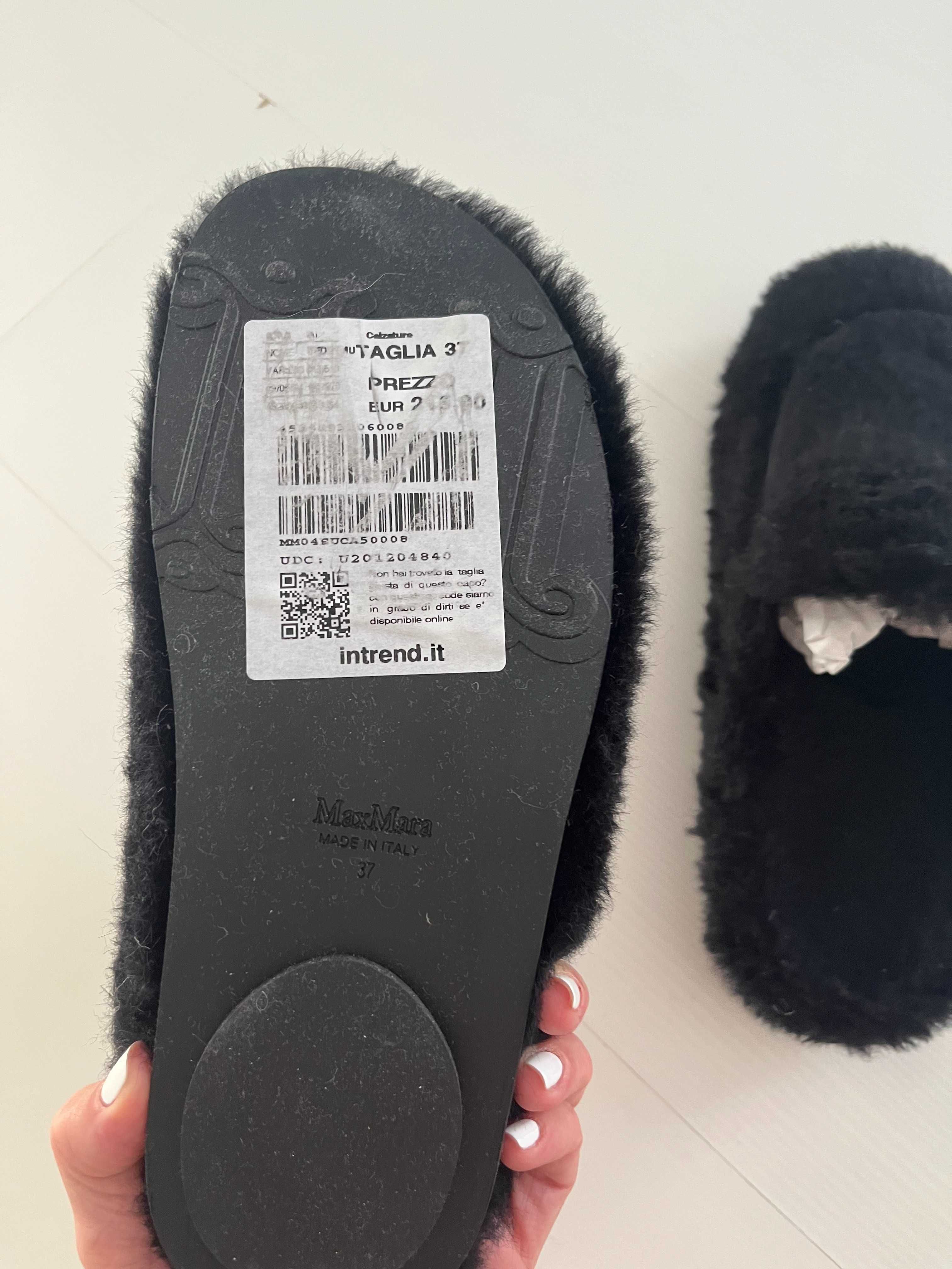 Papuci teddy Max Mara