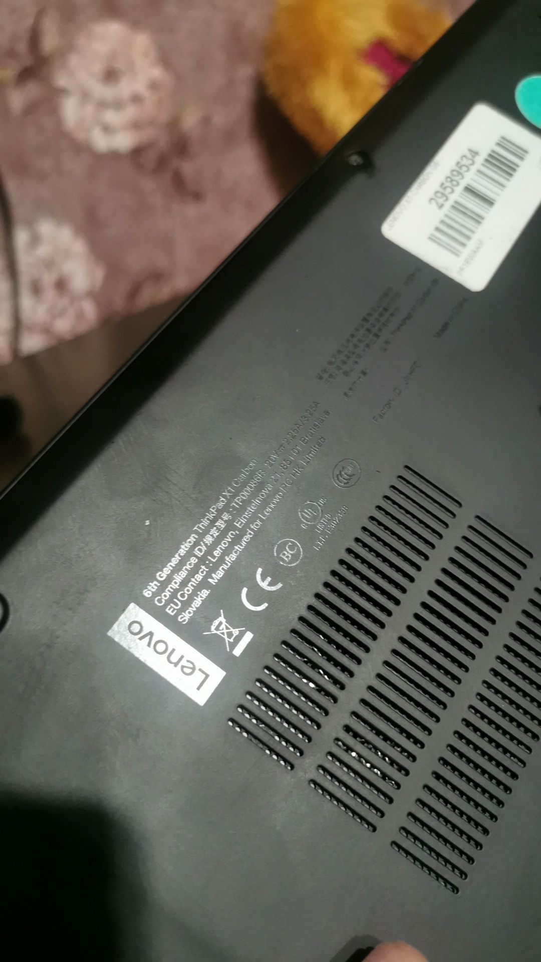 Продам Ноутбук Lenovo ThinkPad X1 Carbon