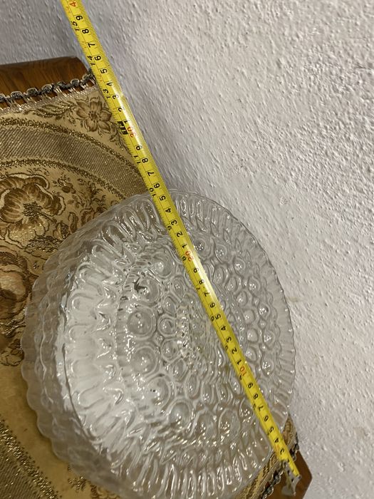 Немска лампа с кристален плафон