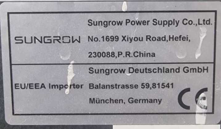 SUNGROW Grid-connected PV Inverter