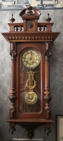 ПРЕКРАСНА колекция (14 броя+6 бр) механични редки СТЕННИ часовници