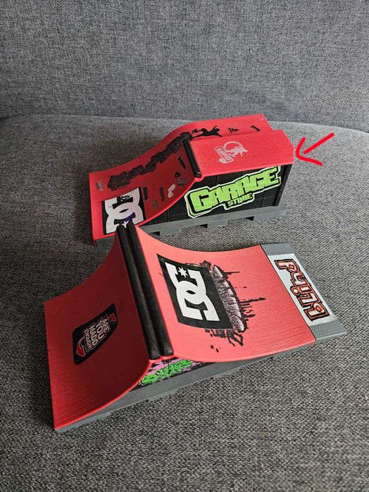 Set jucari mini skateboard tip tech deck