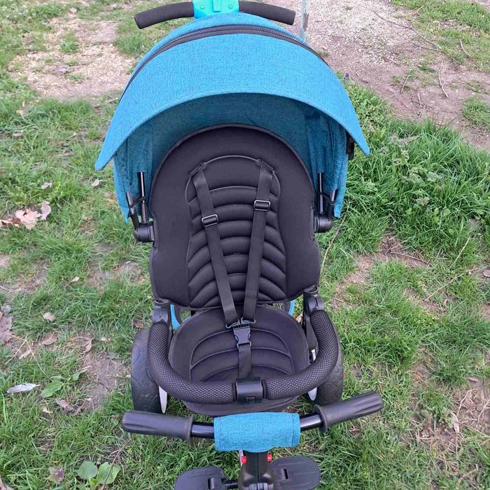 Детска триколка LORELLI Jaguar Green Luxe въздушни гуми