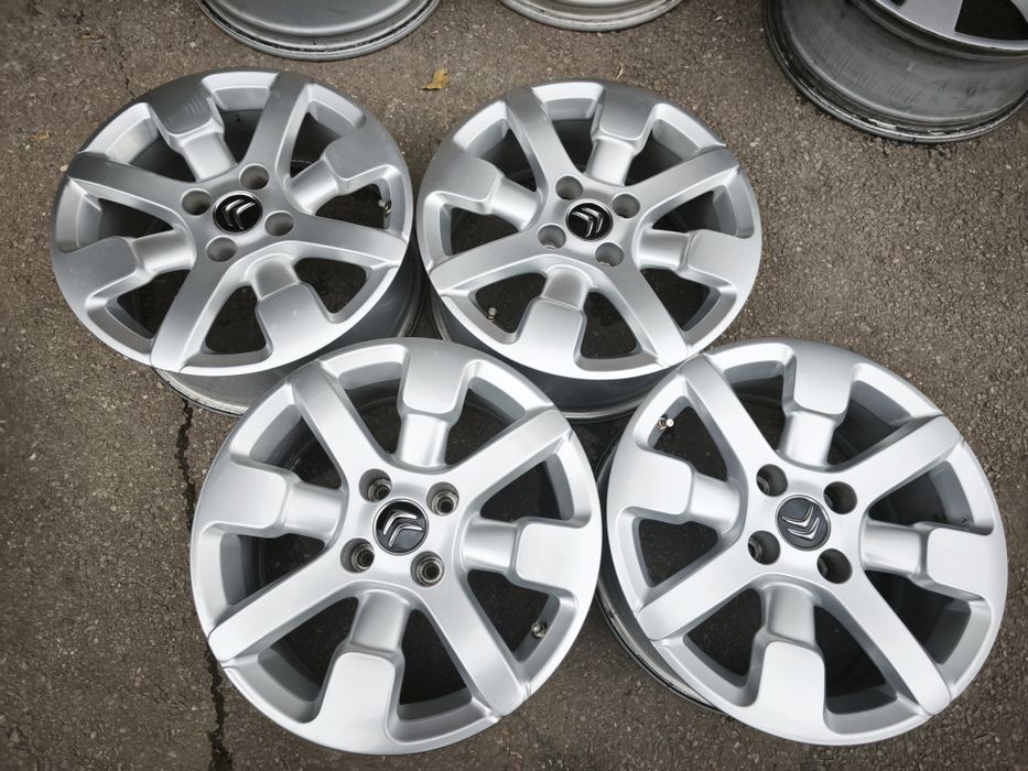 16" оригинални алуминиеви джанти за Citroen/Peugeot.