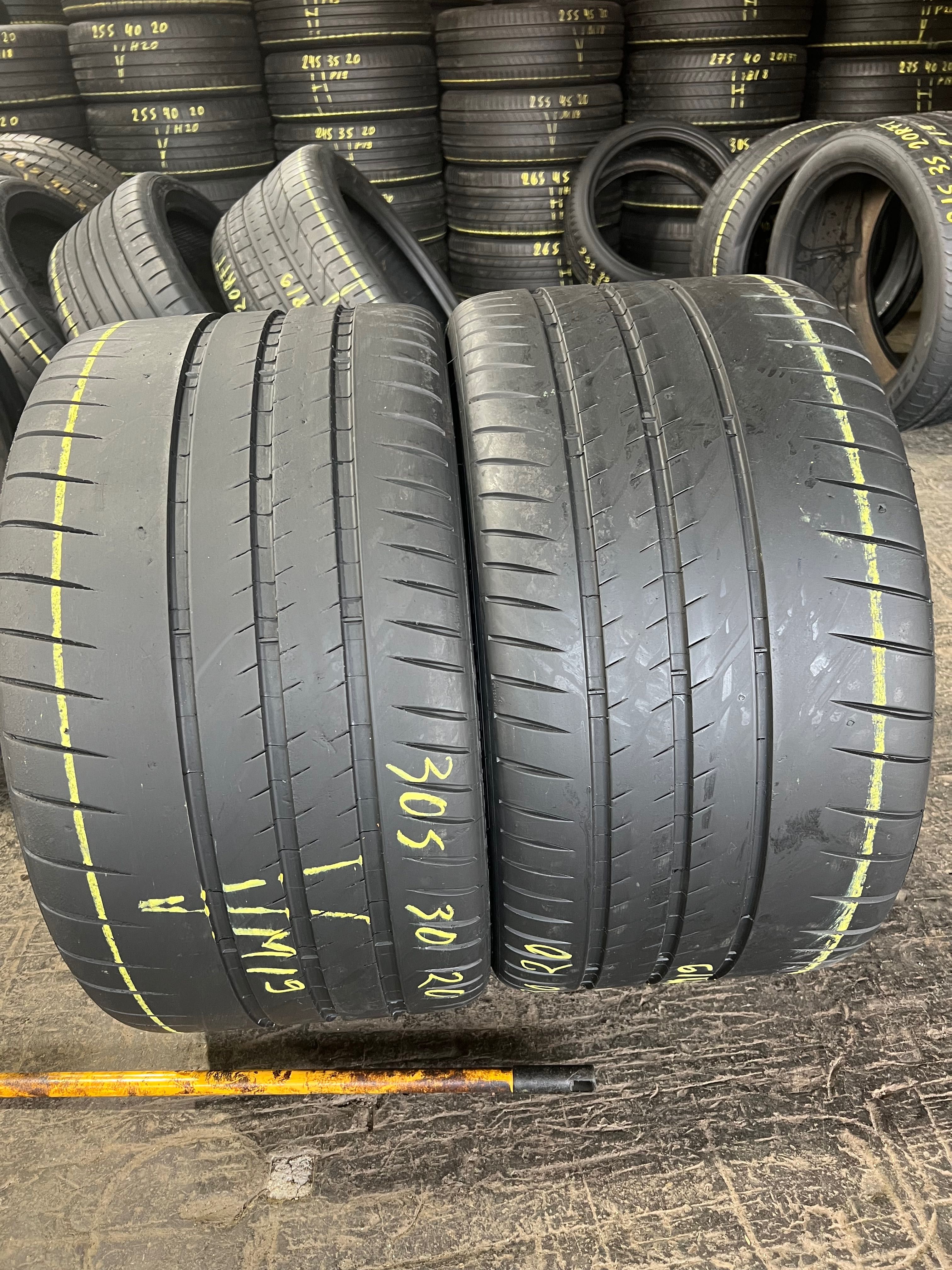 2 anvelope de vara Michelin pilot sport 305/30/20