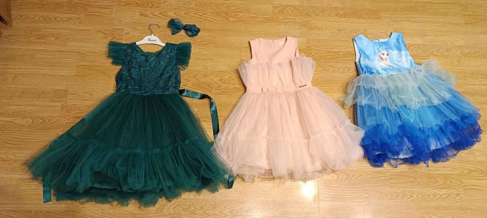 Рокля за момиче размер 128см