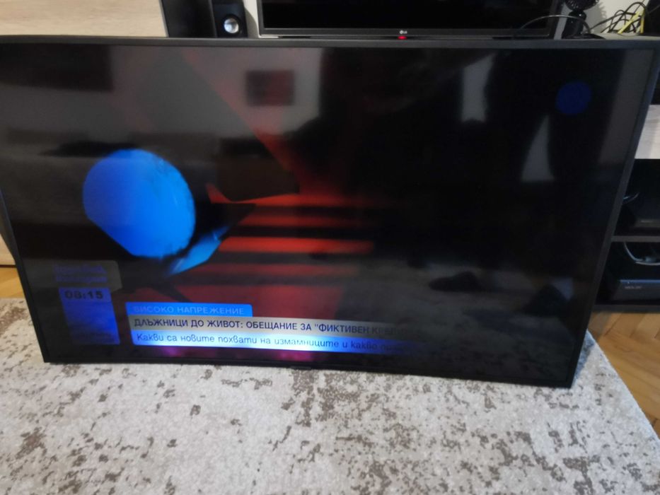Спешно Телевизор Samsung 49RU7372, 49"  Curved LED Smart TV, DVB-T2CS2