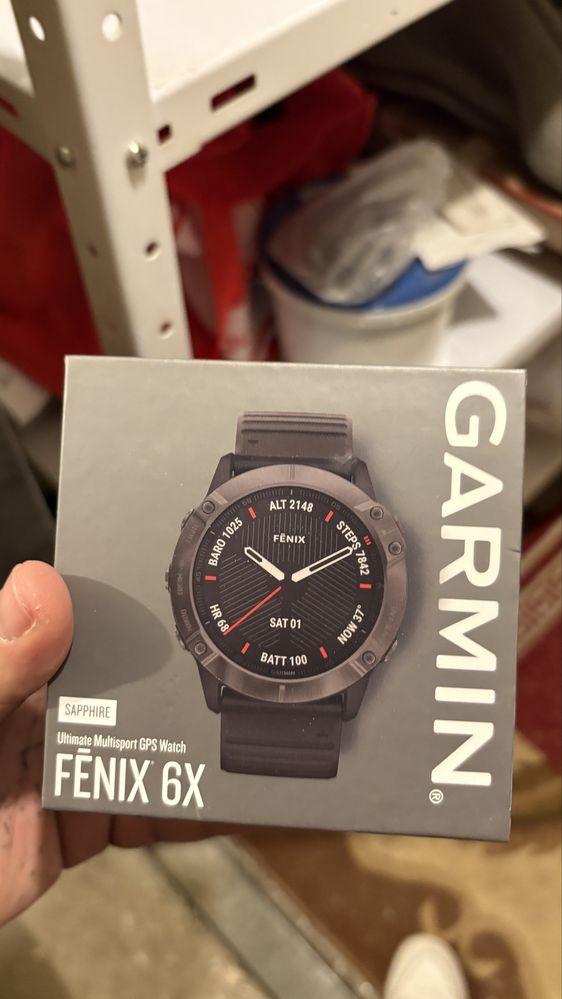 Смарт часовник Garmin 6x Sapphire