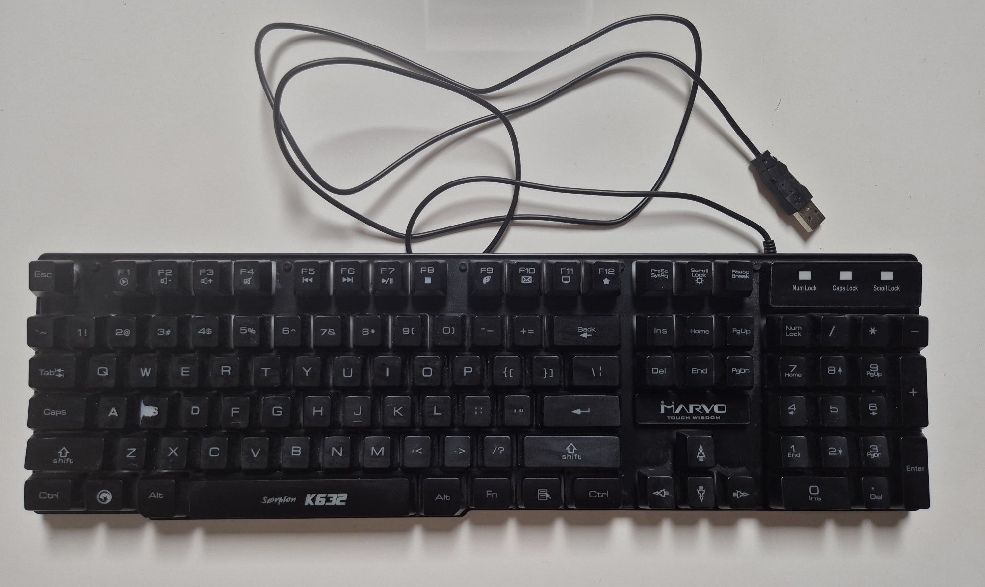 Клавиатура Gaming Marvo K632