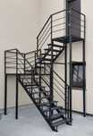 Scari exterior si interior galvanizate industrial