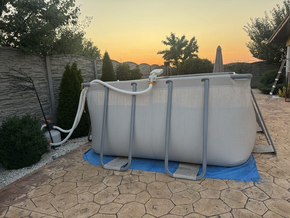 Piscina Intex+pompa nisip+pompa filtru