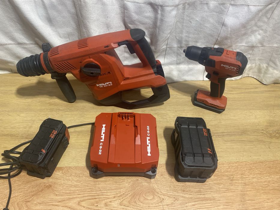 Hilti te 30 nuron + sf 4 bat 12 amp + 8