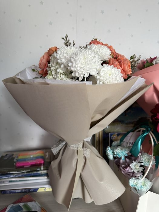 Продам букеты цветов, свежие