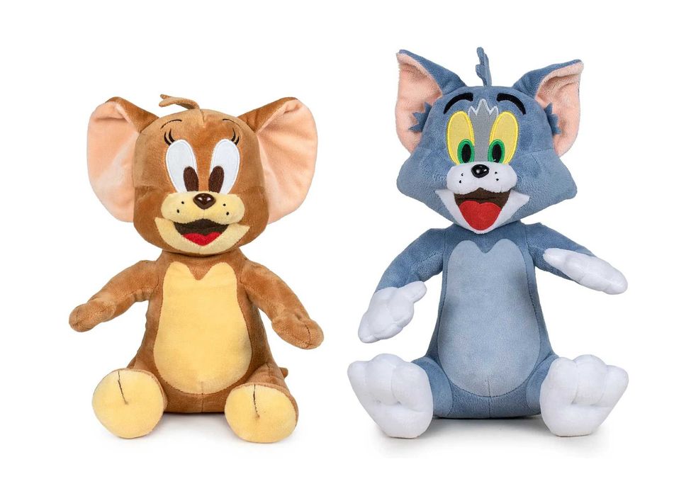 Плюшена играчка Том или Джери, 55см