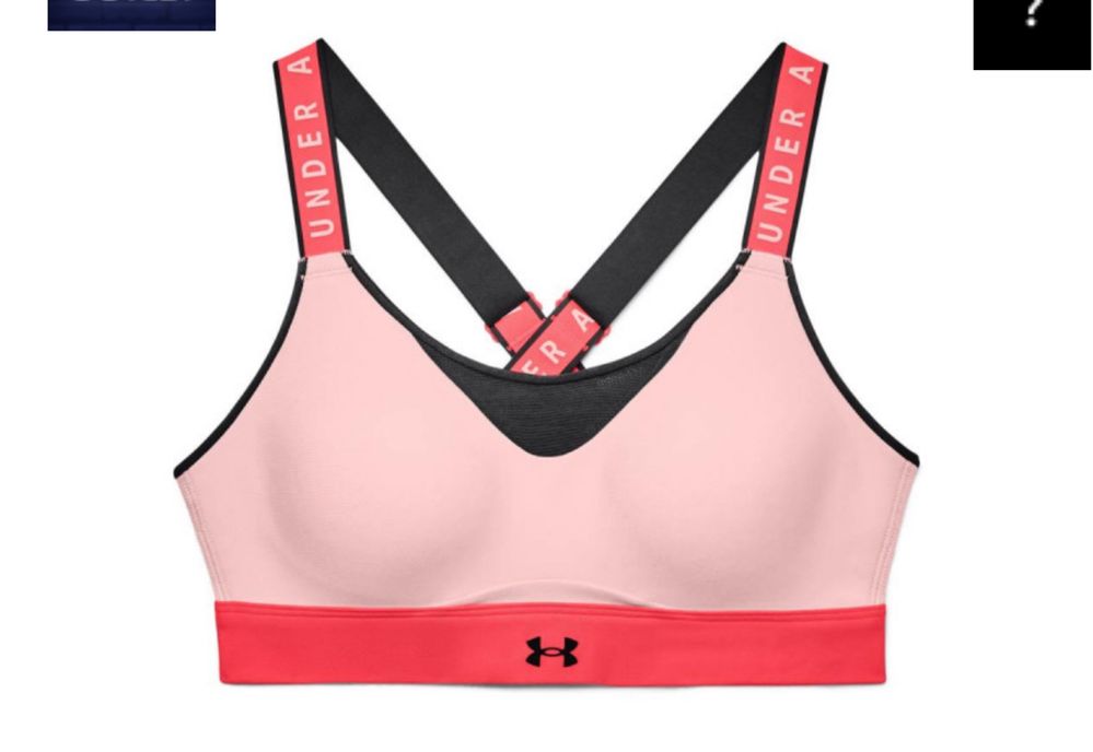 Bustiera Dama Infinity High Bra Blocked Under Armour Marime S