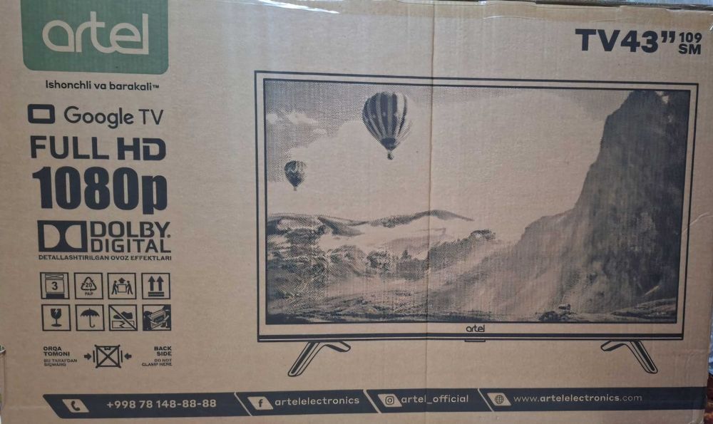 Sotiladi. Artel 43 televizor
