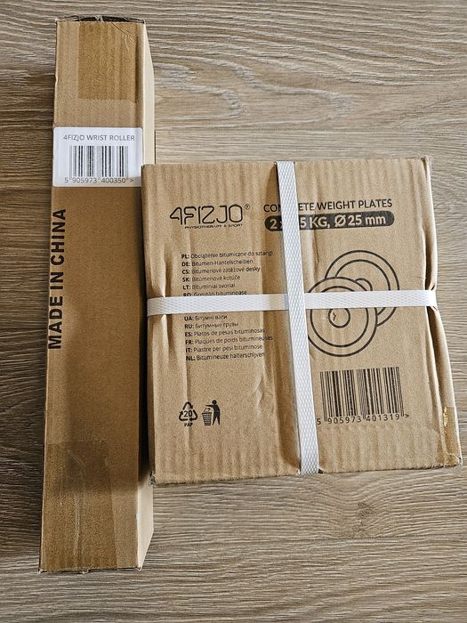 Antrenament Antebrat + 2 greutati 2.5kg fiecare