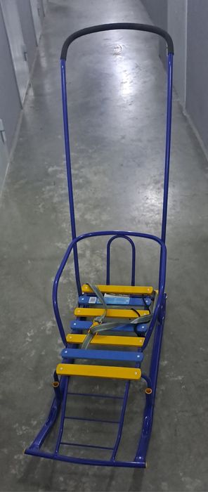 Новые детские Санки Nika Тимка 5 комфорт