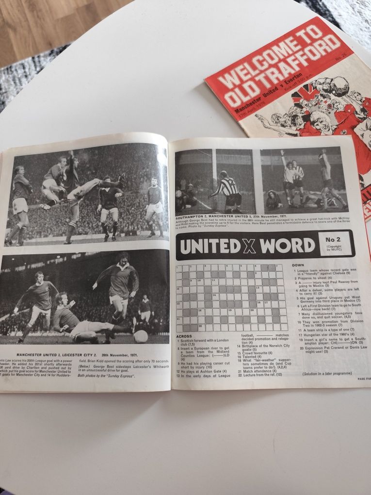 Футболни програми Manchester United