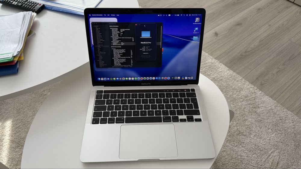 MacBook Pro 13-inch M1 512GB SSD 8GB RAM Silver