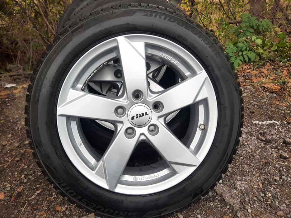 4бр.Лети Джанти с зимни гуми 5х112 ЕТ-48**7J-16цола за VW-ФОЛКСВАГЕН