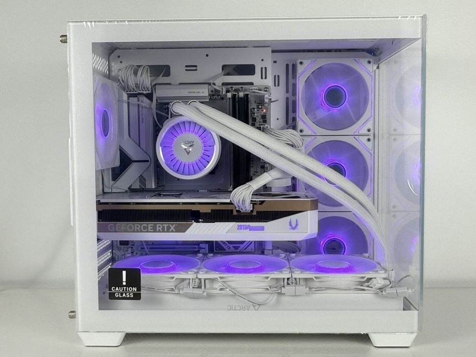 Carcasa Deepcool g530 4f white + Pack 3 slim fan artic pro