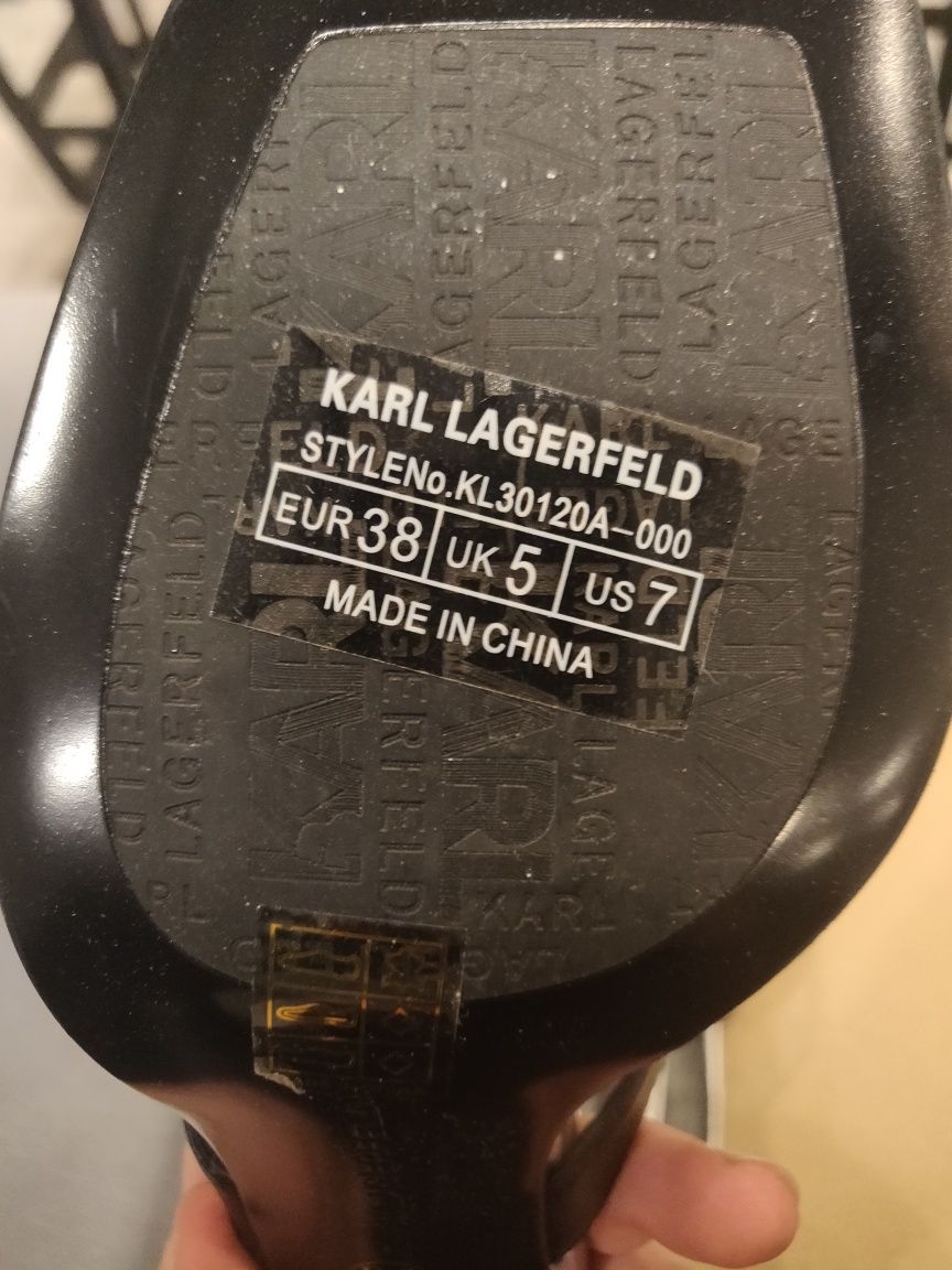 Кожени сандали Karl Lagerfeld номер 38 код 13A
