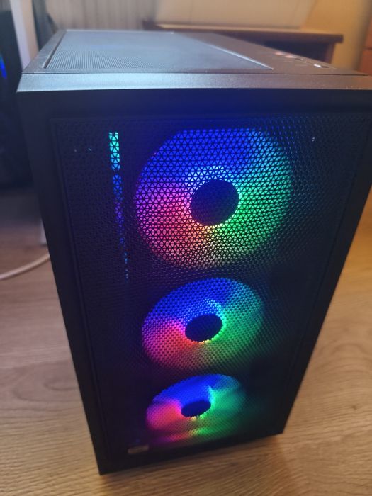 Vind pc gaming ryzen5 5500+Asus rtx 3060 12gb+ monitor nou.