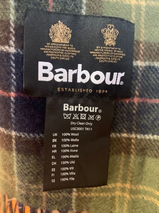 Мъжки шал Barbour