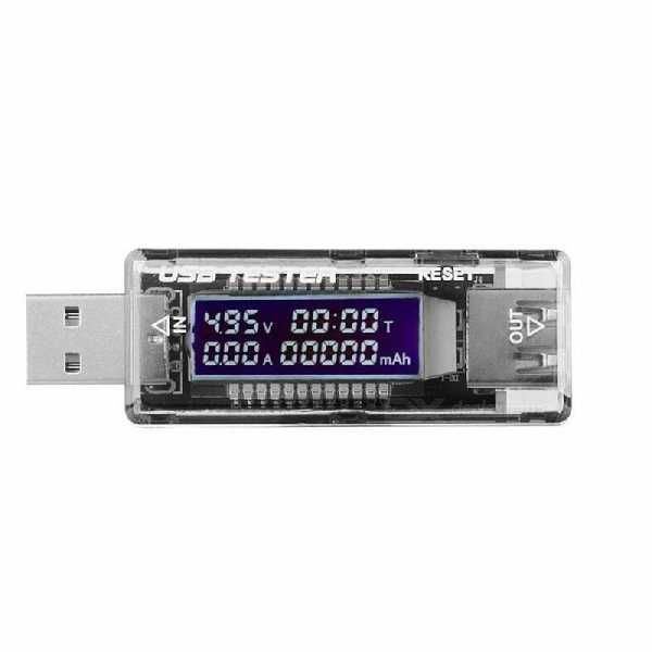 USB тестер  KWS-V21 (3.5-20В, 3.3А)