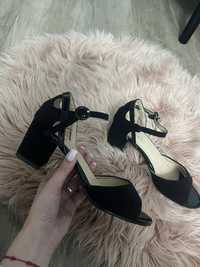 Sandale negre Mei