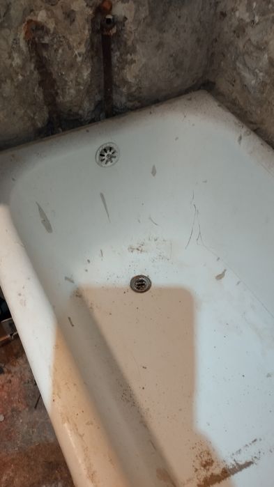 Cada din fonta smălțuită /emailată 150cm