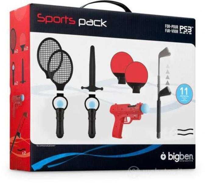 Set 11 accesorii Sport pentru - PS Move - PS3 / PS4 - 60499