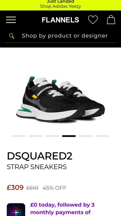 Обувки DSQUARED2 Strap Sneakers shoes