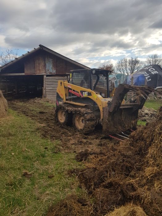 Scot/curat gunoi din saivane,stane,ferme.