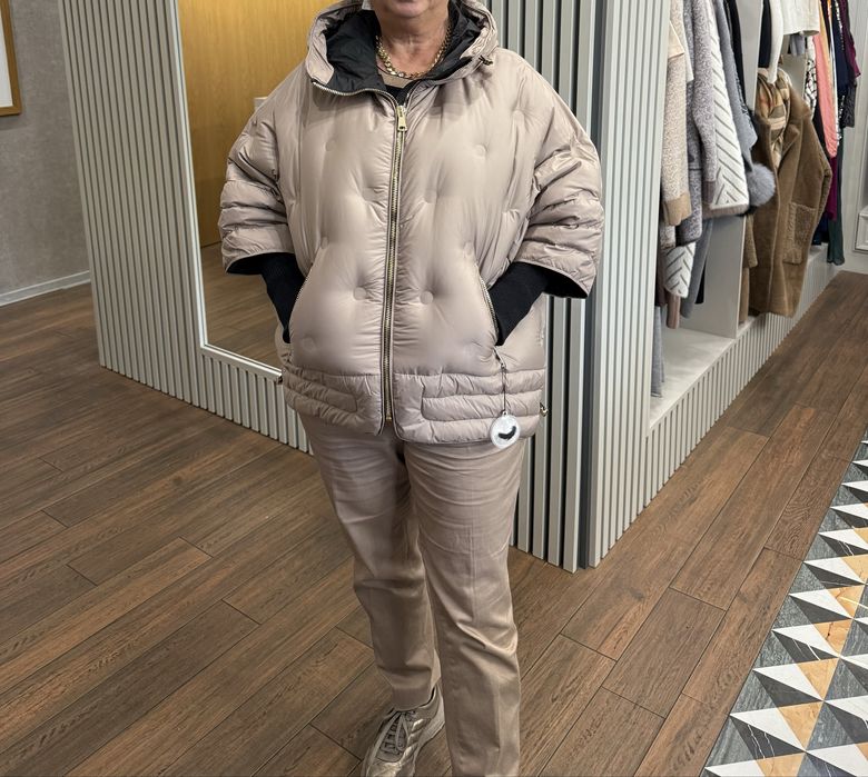 Дамско зимно яке от пух