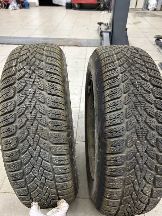 roti Volkswagen R15 cu anvelope iarna DOT 24 + anvelope vara DOT 23