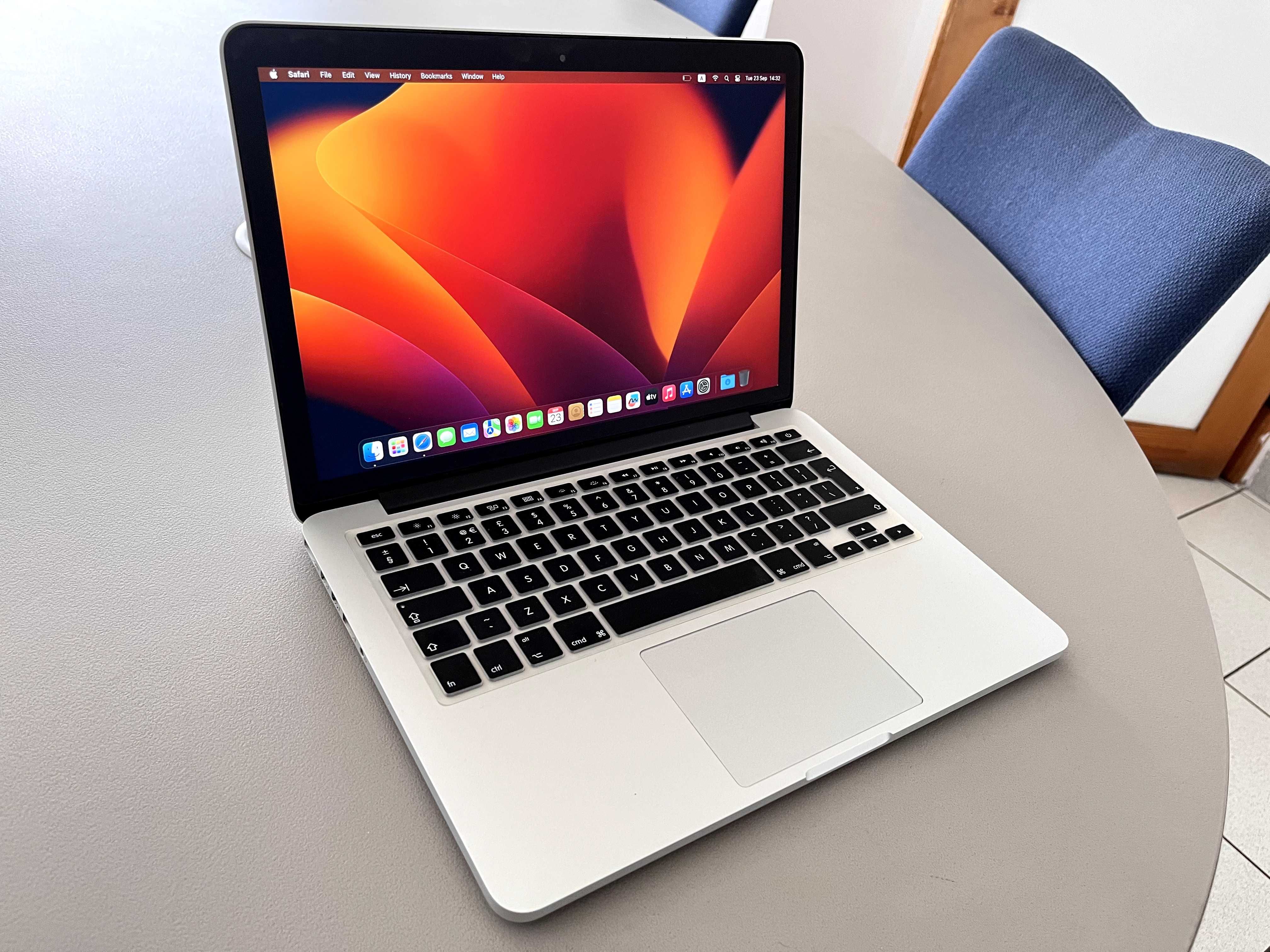 Apple MacBook PRO 13 A1502 i5 2.8Gz 16GB 256GB NVMe Silver