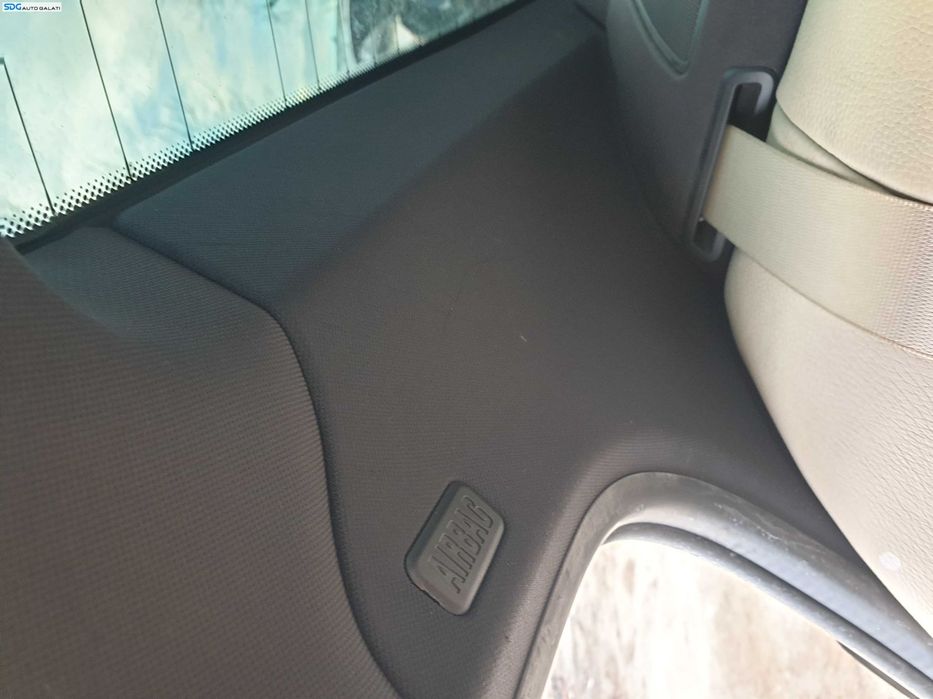 Plafon Tavan Tapiterie Textil Negru cu Stalpi Manere si Parasolare BMW Seria 3 E90 Berlina Sedan 2004 - 2011 [K1217]