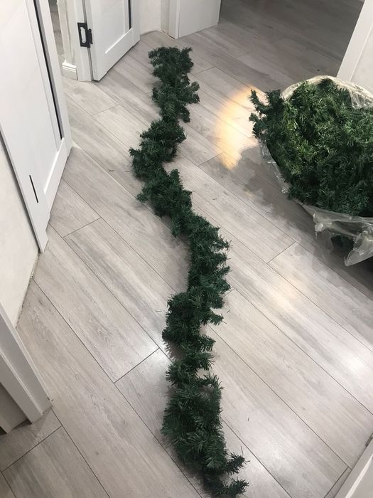 елочная ветка искусственная, елка ,украшения, новый год