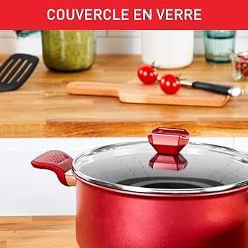 Oala TEFAL Daily Expert 24 cm 4.7 litri Rosu in cutie sigilata noua