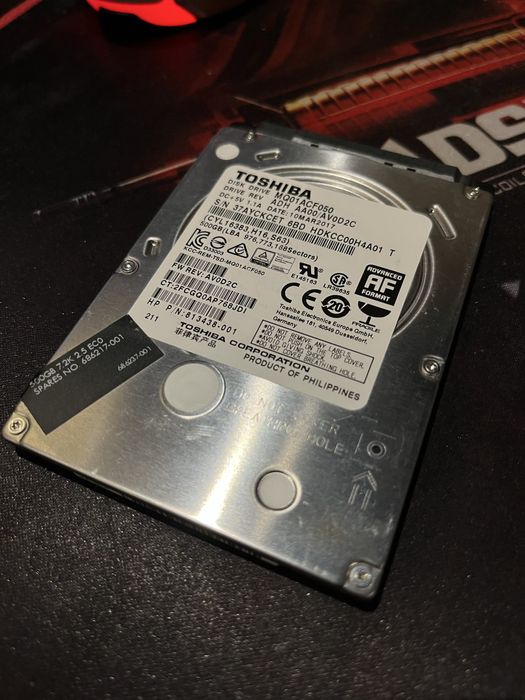 Hdd Tochiba 500 gb для ноутбука