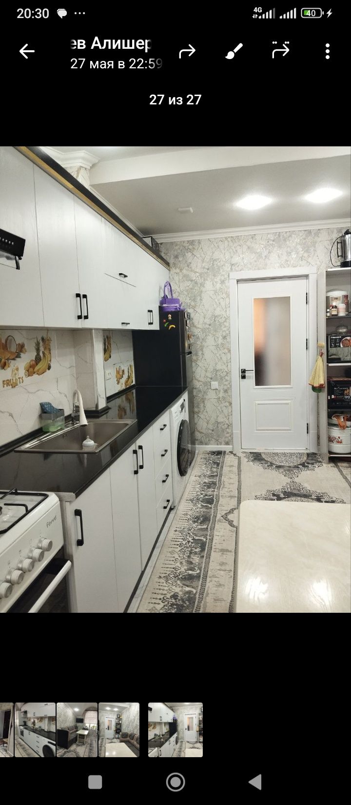 Новостройка 3 хонали квартира сотилади