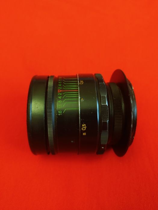 Объектив Гелиос 44-2 +Canon -M42 адаптер