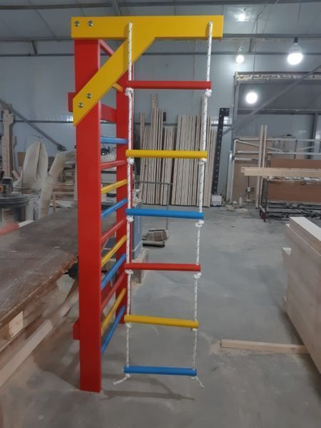 Spalier Gimnastica, Colorat, 230x80 cm, 14 BARE, M430LC3