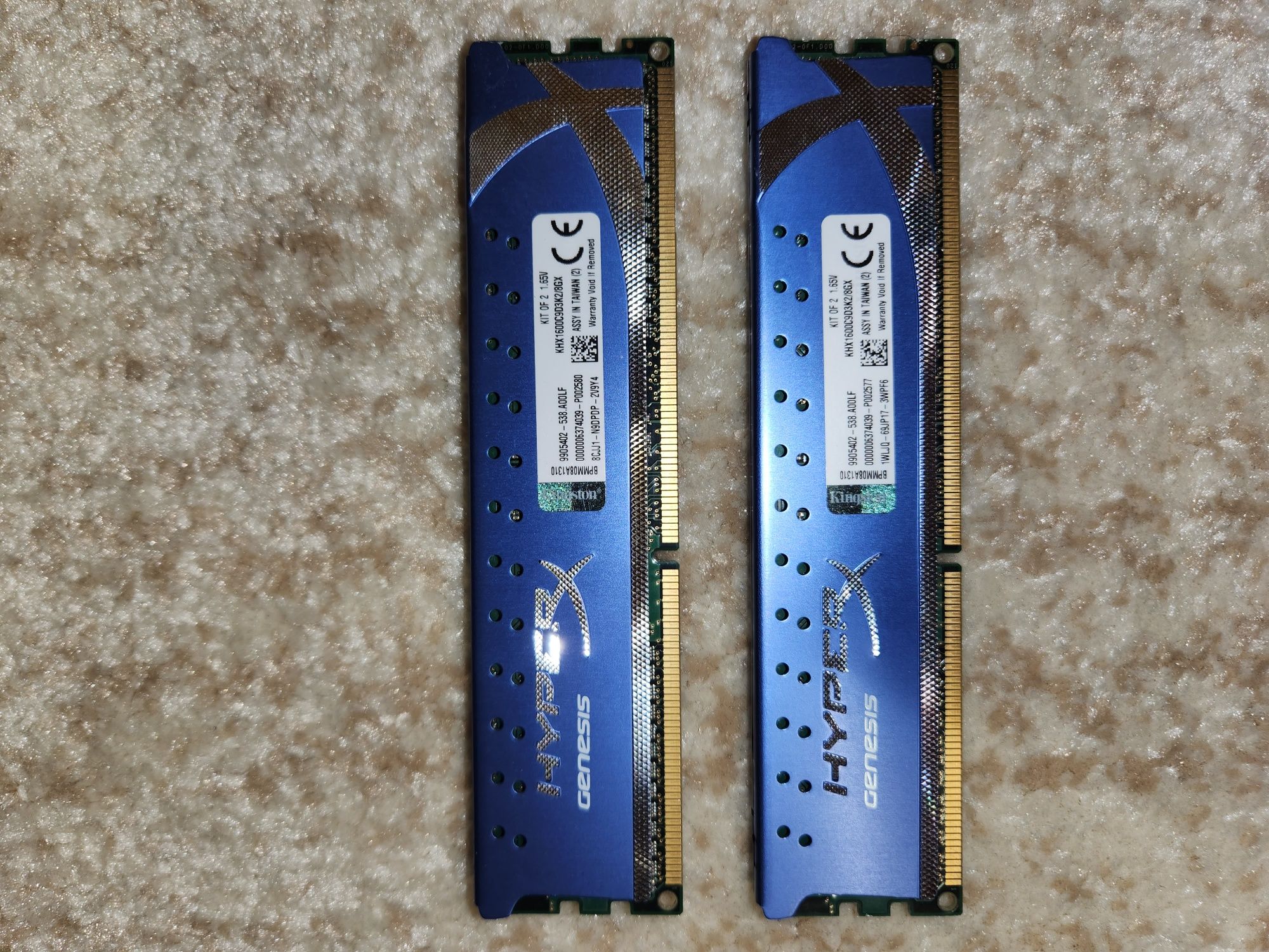 Memorie Kingston HIPERX 8gb dual channel