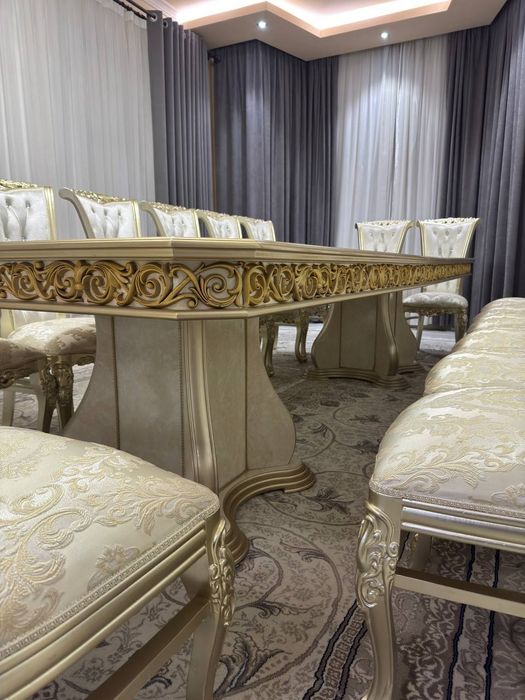 Гостевой стол + 16 стульев (Премиум)